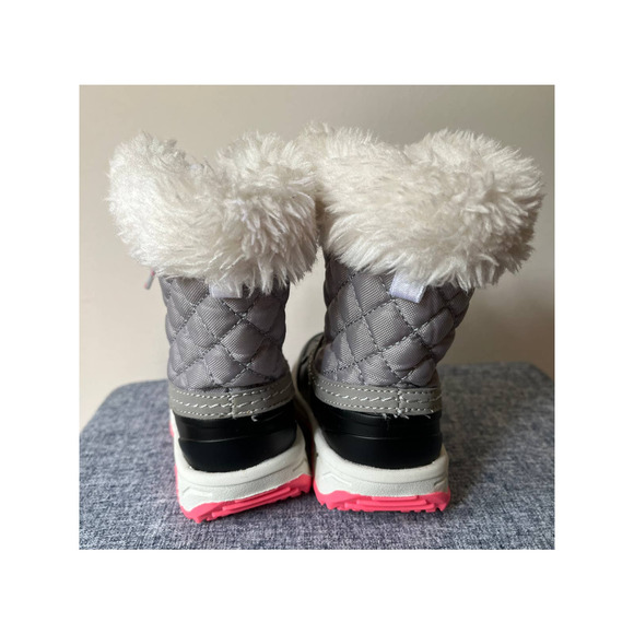 Carters Little Girls Toddler Size 5 Winter Snow Boots Duck Boots - Picture 4 of 13